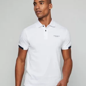 Camiseta Polo Clásica Blanca H.L.