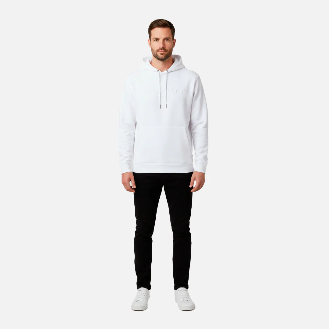 Hoodie Heritage Blanco Logo H.L.