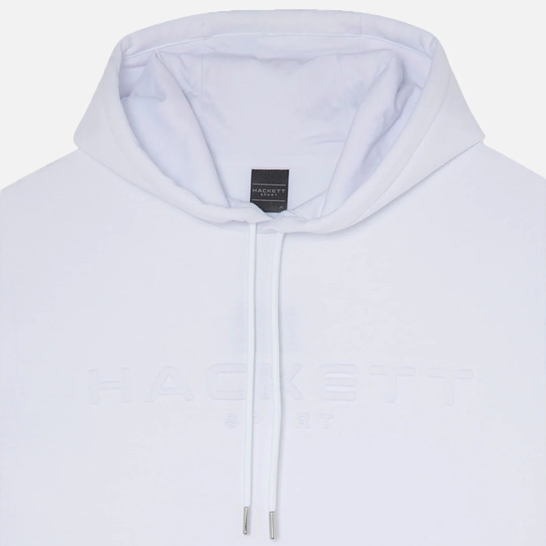 Hoodie Heritage Blanco Logo H.L. - Imagen 5