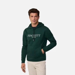 Hoodie Heritage Verde Logo H.L.