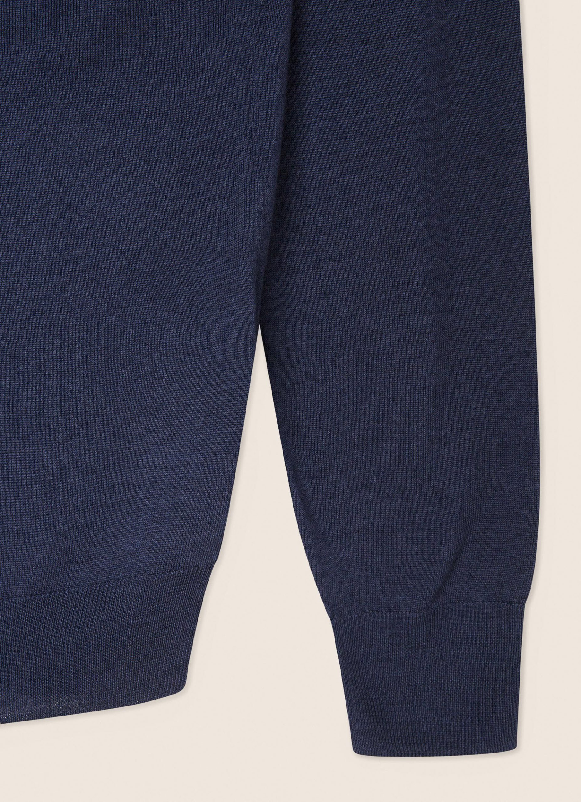 Sweater Lana Azul Marino H.L. - Imagen 8