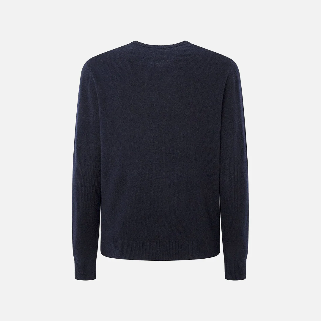 Sweater Harry Intarsia Azul Medianoche H.L. - Imagen 3