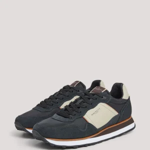 sneaker Gris Cuero logo  H.L.