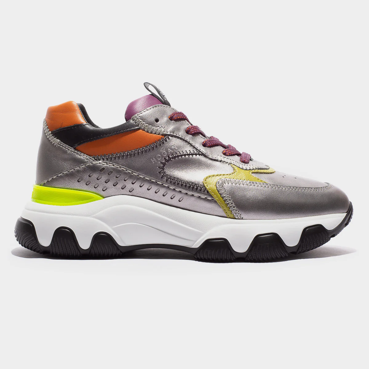 Tenis Dama Plateados K.