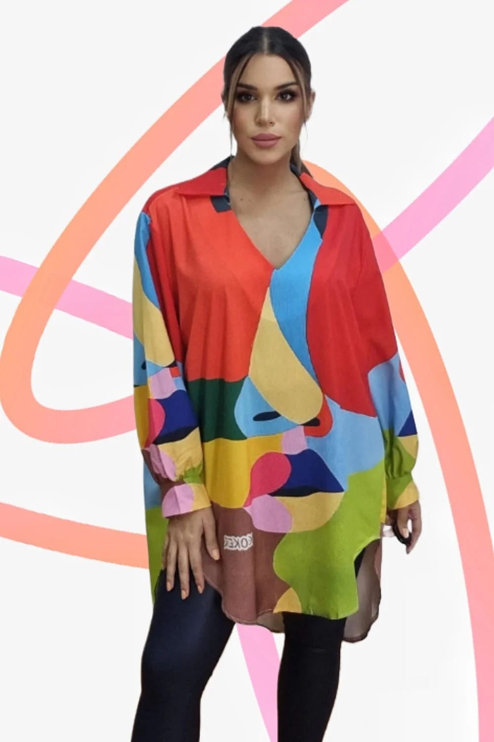 Blusa Cara multicolor - Imagen 6