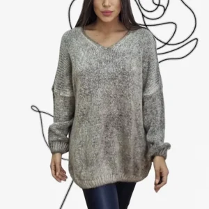 Jersey Corazon Espalda Marrón