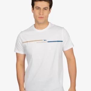 Camiseta Blanca Lettering en Algodón