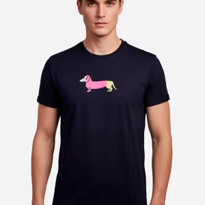 Camiseta T-Shirt Negra Logo H&B