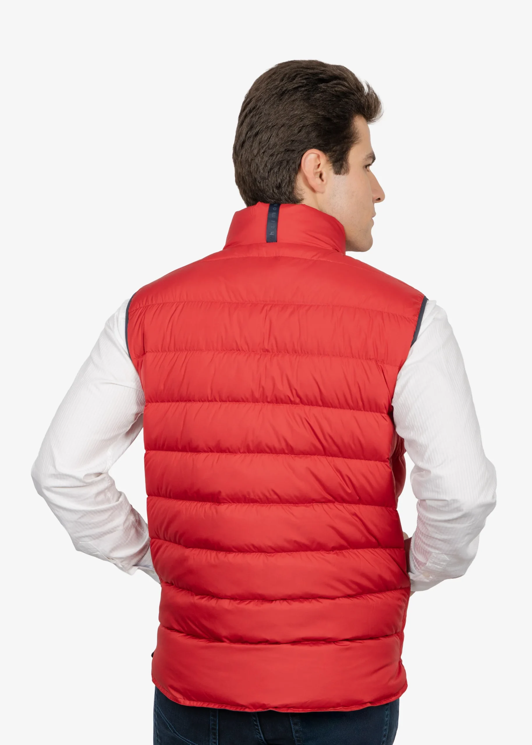 Chaleco Rojo con Relleno de Pluma H&B - Imagen 3