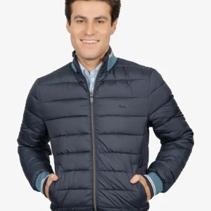 Chaqueta Azul Marino Acolchada H&B
