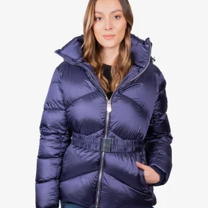 Chaqueta Dama Azul Nylon H&B