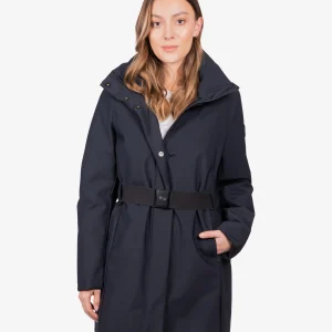 Abrigo Dama Negro Nylon + Sp H&B