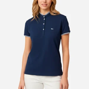 Camiseta Polo Dama Azul Marino H&B