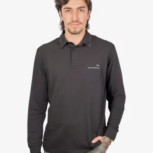Camiseta Polo Negra H&B