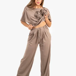 Pantalon pinza algodon