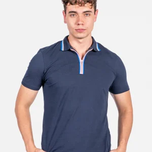 Camiseta Polo Azul Marino P.S.
