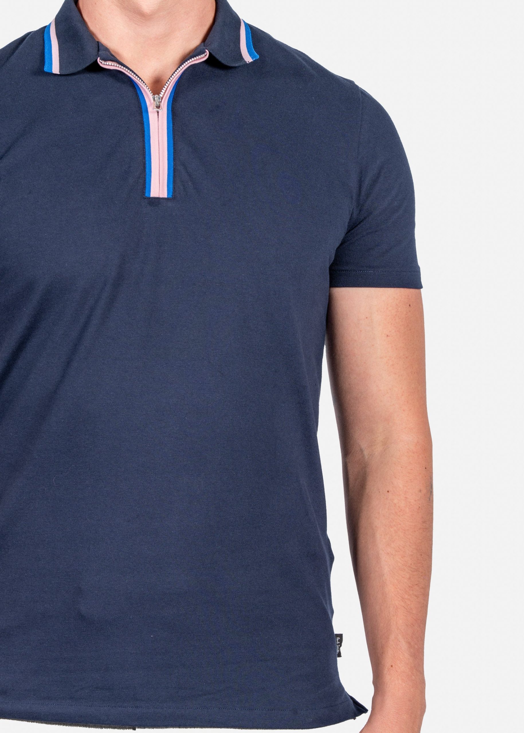Camiseta Polo Azul Marino P.S. - Imagen 4