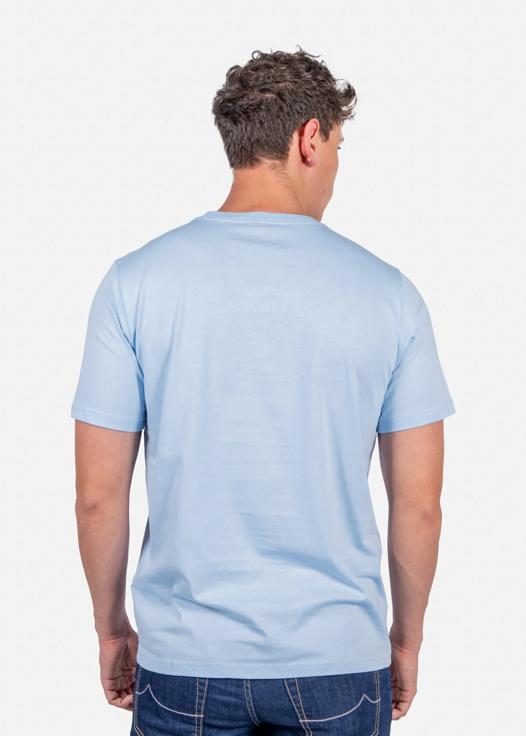 Camiseta T-Shirt Azul Celeste P.S. - Imagen 4