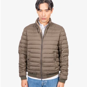 Chaqueta Hombre Verde Militar Nylon