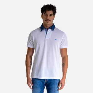 Camiseta Polo Blanca Algodón H&B