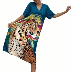 Vestido Fluido Jaguar