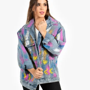 Vaquera Pintura Corazones