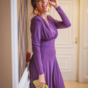 Vestido Alkaid Morado