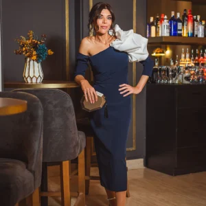 Vestido Sevilla Azul marino