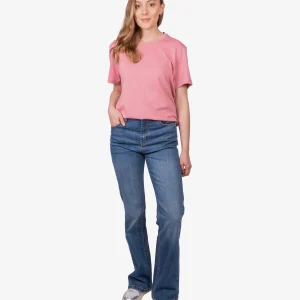 Jeans Dama Azul Alg + Elas H&B