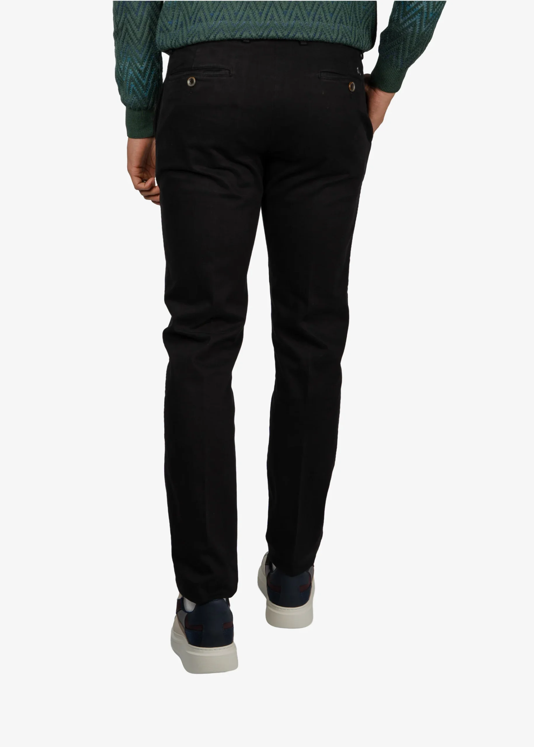 Pantalón Fit Chino Negro H&B - Imagen 3