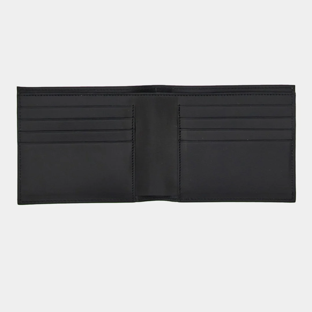 Billetera Clasic Cuero Negro S.F. - Imagen 3