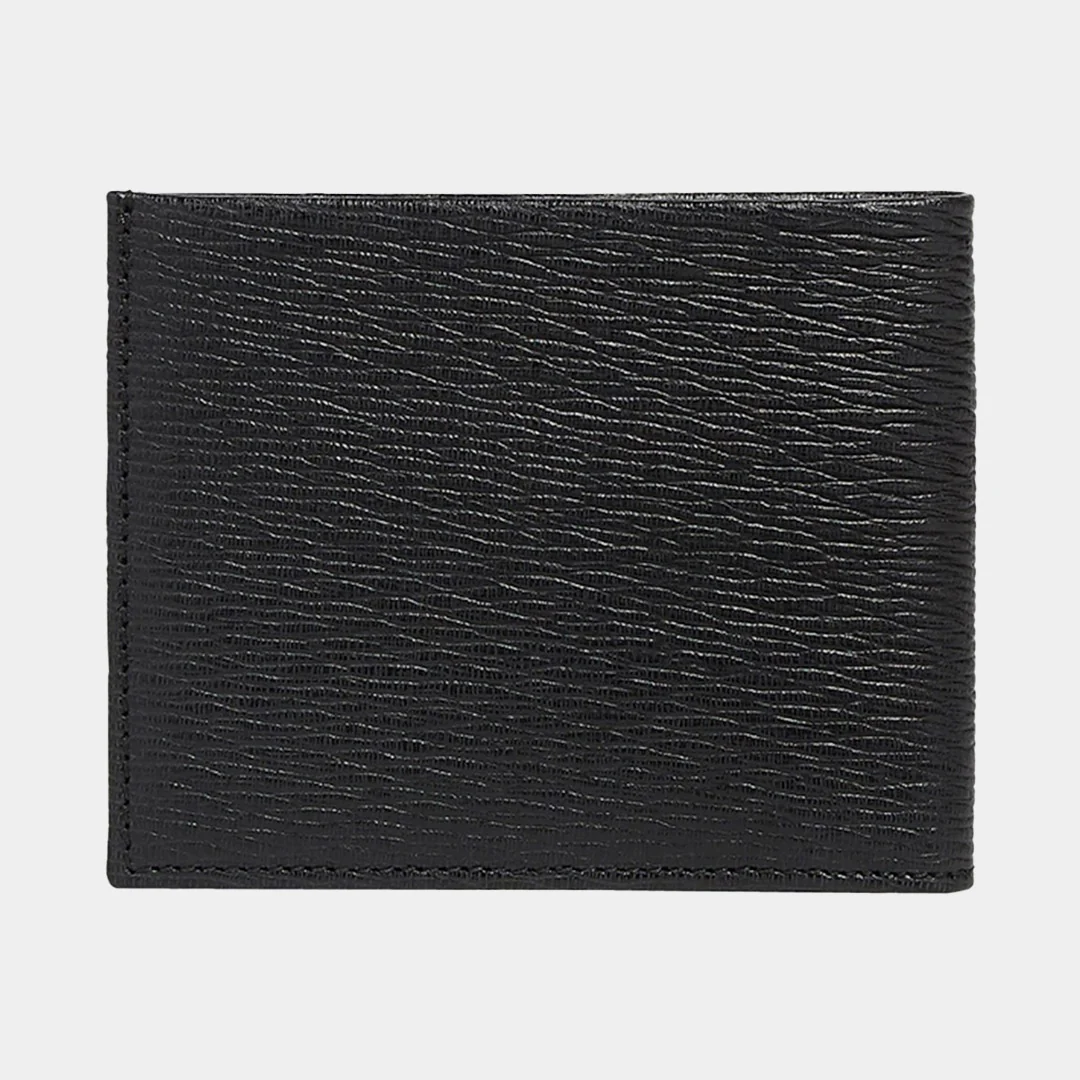 Billetera Bifold Gancini Negra S.F. - Imagen 4
