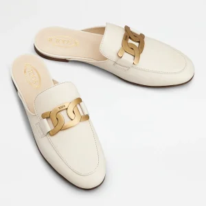 Sandalia Sabot Dama Marfil T.