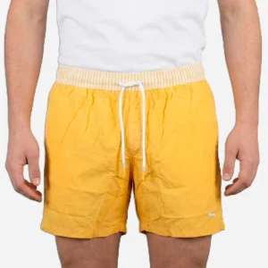 Pantaloneta Amarilla Con Logo H&B