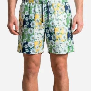 Pantaloneta Flores Con Logo H&B