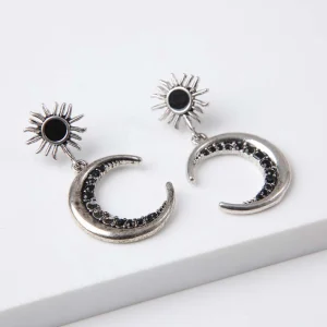 Aros Largo Cuasia Negro Humana