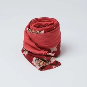 Pañuelo Estampado Cinca Rojo Humana