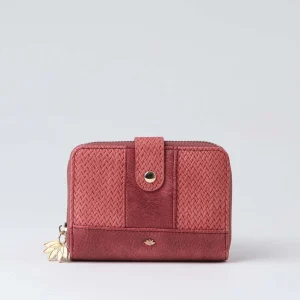 Billetera Mediana Trama Roja i-D