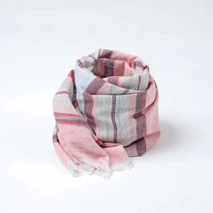 Pañuelo Rayas Fucsia Humana