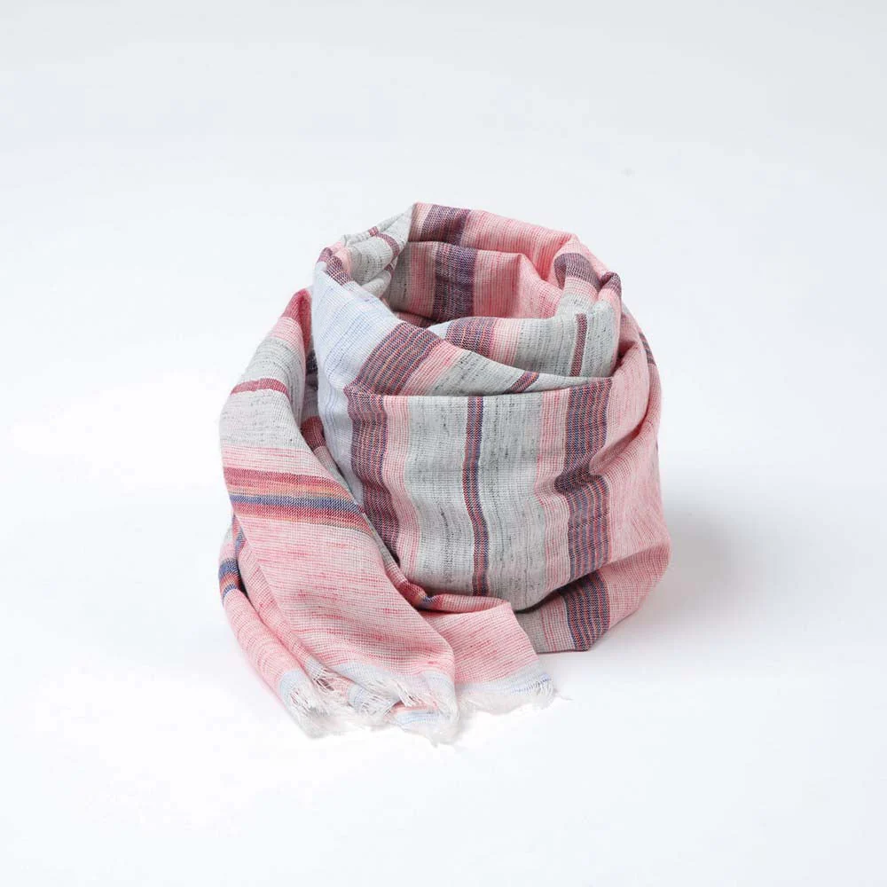 Pañuelo Rayas Fucsia Humana