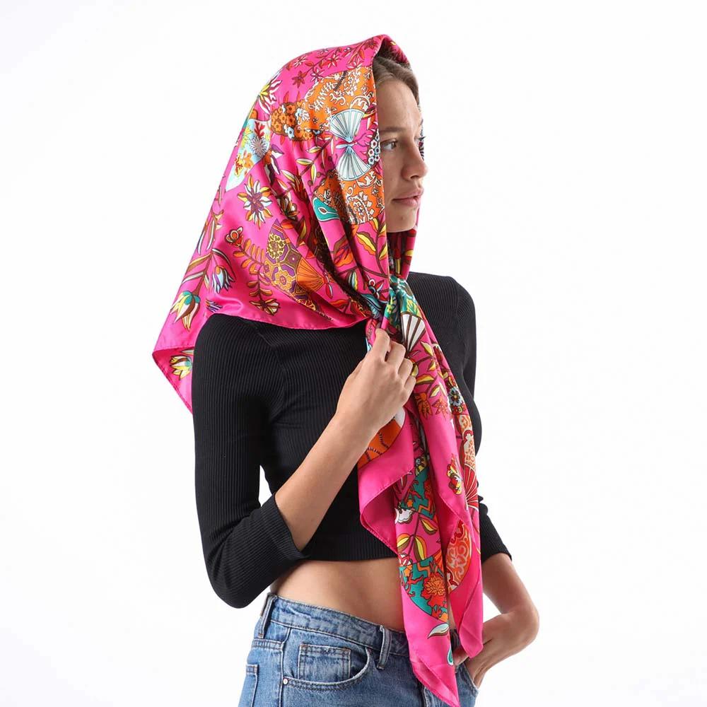 Bandana Melilla Rosada Humana - Imagen 3