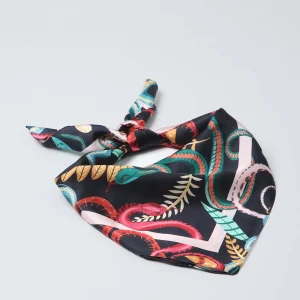 Bandana Snake Negra i-D