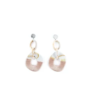 Aros Largos Beige Horus Humana