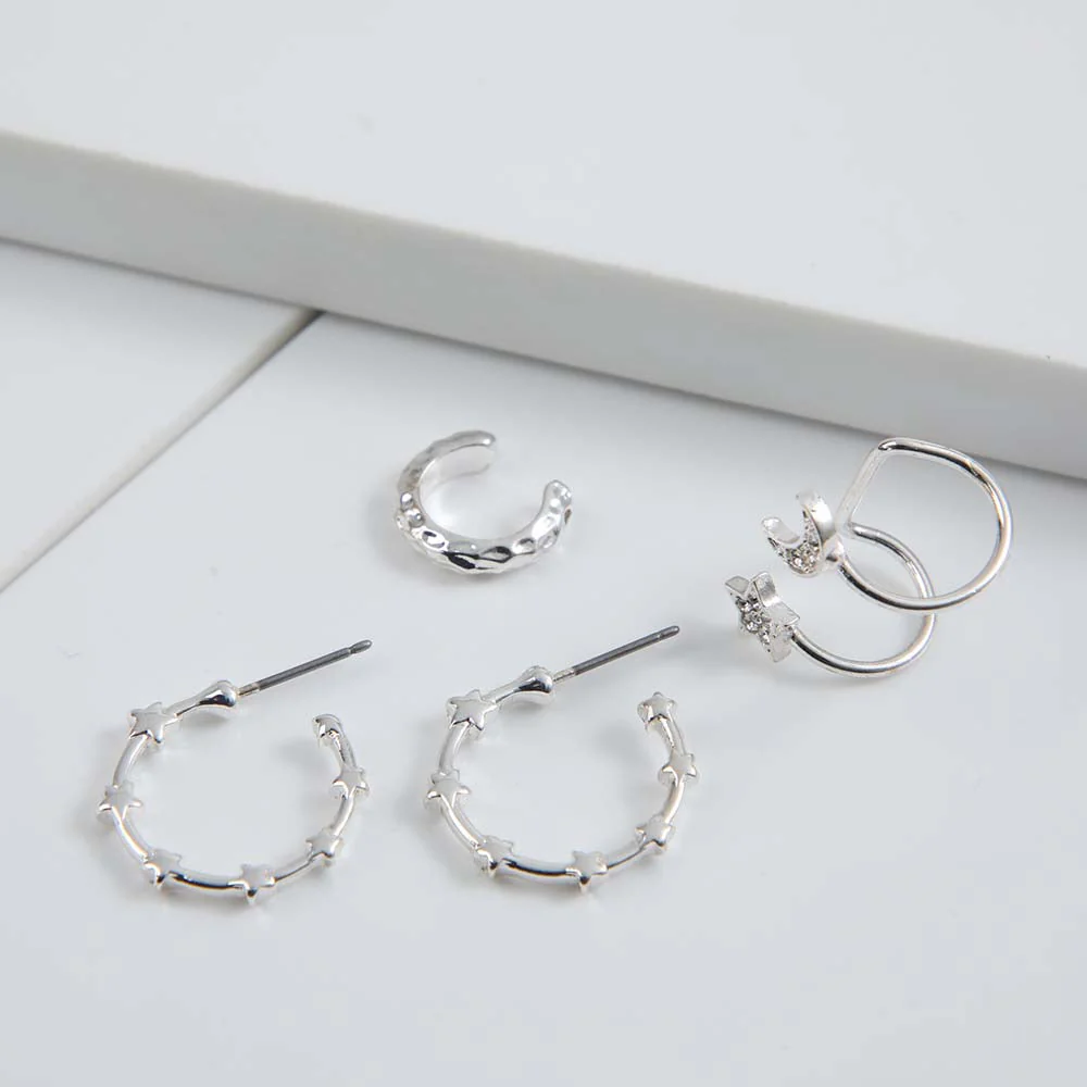 Set Aros Festival Plateado i-D