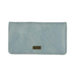 Billetera Grande Sky Celeste Tatienne