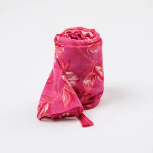 Pañuelo Estampado Cala Rosado Humana