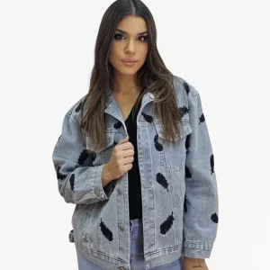 Vaquera Pluma Bordada