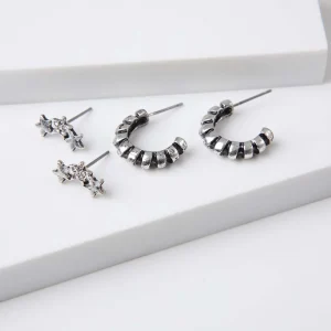 Set Aros Craspedia Plateado Humana