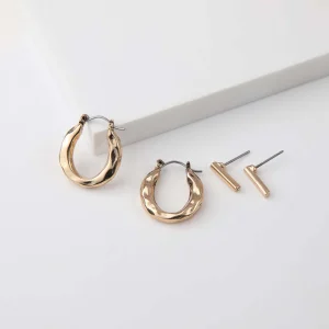 Set Aros Tanaceto Dorados Humana