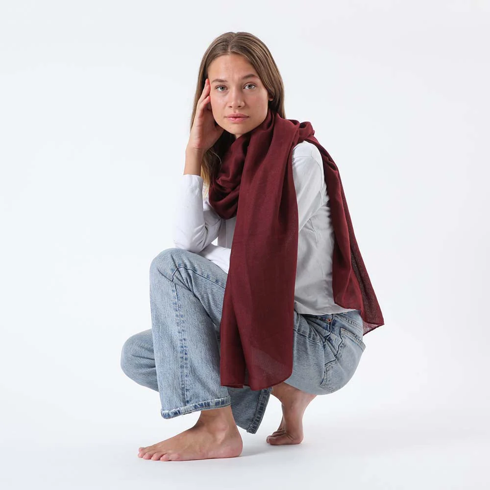 Pañuelo Liso Nerja Rojo Humana - Imagen 3